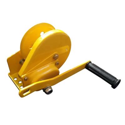 China Heavy Duty Hand Winch 2600lbs Speed ​​Crank Boat Trailer Heavy Duty Hand Winch Smooth Operation With Brake for sale