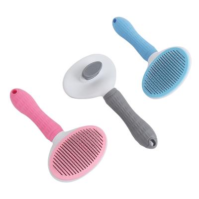 China Dogs Pet Comb Brush Removal Comb Grooming Cats Hair Remove Flea Comb For Dogs Grooming Tool Pet Hair Removal Accessories for sale