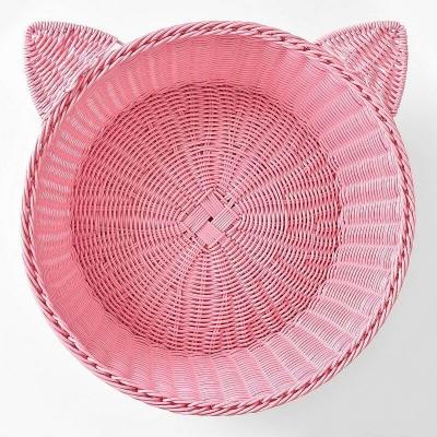 China 2020 Summer New Rattan Pet Cooling Bed For Dog And Cat for sale