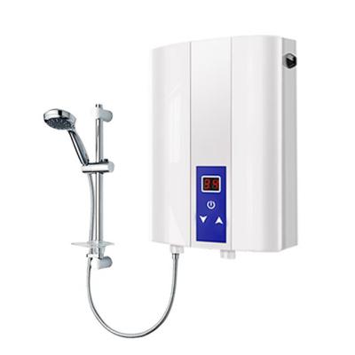 China 3kw 220v outdoor bathroom under sink shower electric mini instantaneous water heater for hotel for sale