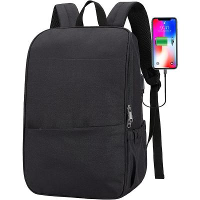 China With USB Custom Design Polyester Office Business Women Men USB Laptop Backpack With Laptop Compartment for sale