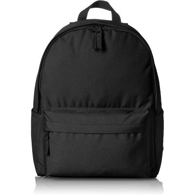 China Black Waterproof Light Goods Custom Logo College Style School Book Bag Backpack For Student for sale