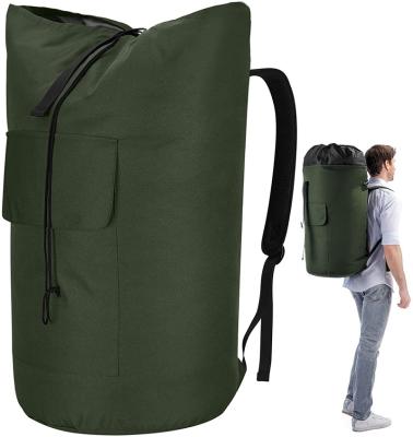 China High Quality Extra Large Green 115L Travel Laundry Backpack Heavy Duty Bag For College Student for sale