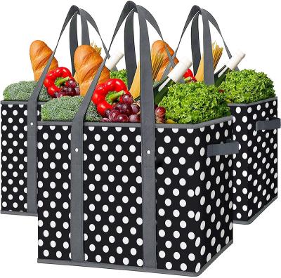 China Foldable Waterproof Eco Recycled Non Woven Tote Shopping Bag For Groceries for sale