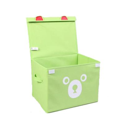 China Selling Kids Viable Custom Fabric Craft Foldable Storage Box for sale