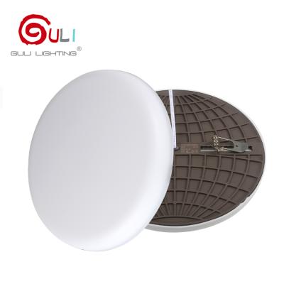 China Modern Patented Smd 16w 24w 36w Adjustable Embedded Frameless Mold Ceiling Private Gallery Round Recessed Led Panel Light for sale