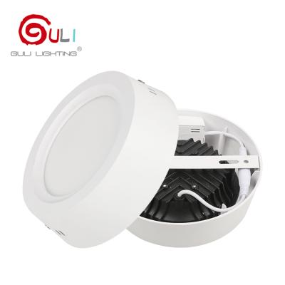 China Private mold patented hot sale long service life surface mounted smd 12w 18w 25w 30w white round led downlight for sale