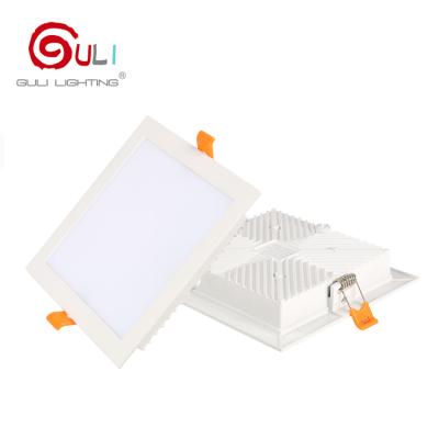 China Patented Private Mold Super Slim Recessed Square Mounted Smd 5w 9w 12w 18w 24w Round Led Downlight For Bathroom for sale