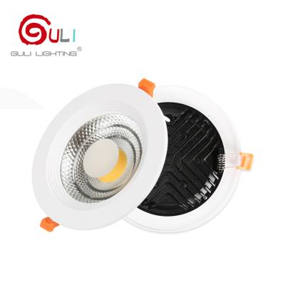 China Private Patented High Quality PC Aluminum Glass Housing 5w 7w 12w 18w 25w 30w Indoor Lighting COB Recessed Mold LED Down Light for sale