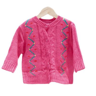 China Anti-wrinkle 2022  new pattern Children's Wear Customizable Knitted cardigan for children for sale