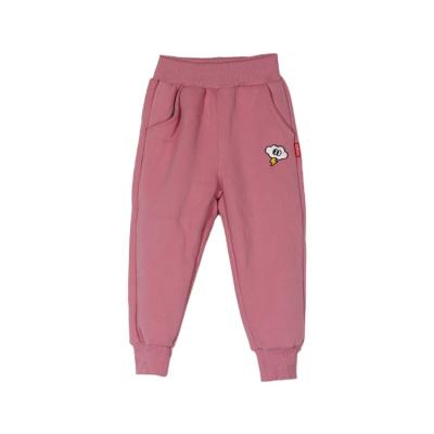 China Color Fade Proof Narrow Foot Sports Cotton Pant Cloud Jogger thick Casual Kids Sweatpants for sale