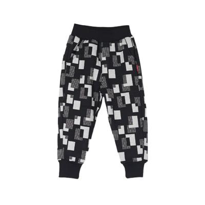 China Color Fade Proof Unisex style Personalized geometric pattern active sporting wear Geometric Graphic Loose Casual Sweatpants for sale