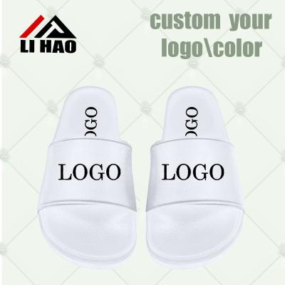 China Cushioning Custom Logo High Quality Men's Casual EVA Slippers Ladies Shoes Unique Slipper Slide Sandals for sale