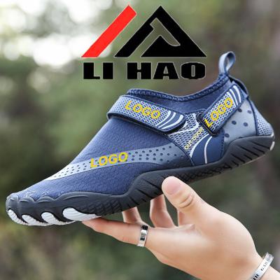 China Beach Water Walking Sport Shoes Custom Barefoot Shoes Mesh Minimalist Walking Yoga Hiking Water Sports OEM Beach Pool Barefoot Men Leather Casual Running Shoes for sale