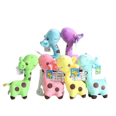 China Wholesale 18 x 17cm Stuffed Plush Giraffe Hotselling Toy Soft Animal for Christmas Birthday Gifts for sale