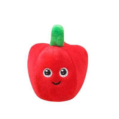 China Children Accompany ALIJIA Shape Wholesale Vegetable Cushion Stuffed Pet Vegetable Squeaky Toys for sale