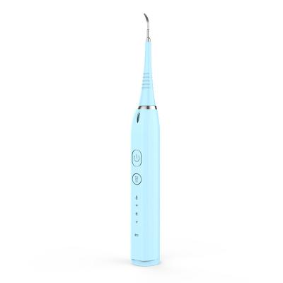 China Dupont Stiffens Usb Rechargeable Electric Teeth Whitening Equipment Tartar Removal Cleaning Device With Led for sale