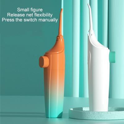 China Oral Type Food Grade ABS DESUN Dental Care Appliances Wireless Air Pressure Water Flosser for sale