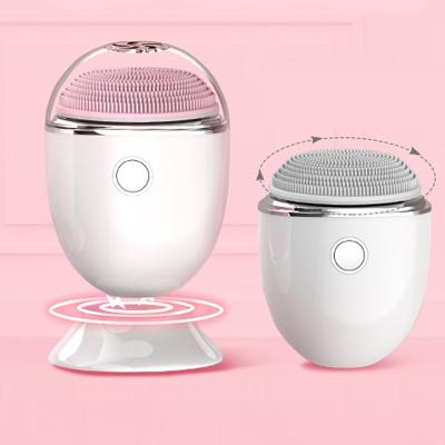 China Household 3 Minute DEEP CLEANING Mode 42000times/min 2 Minute Intelligent Timing Induction Charging Electric Sonic Face Cleaner for sale