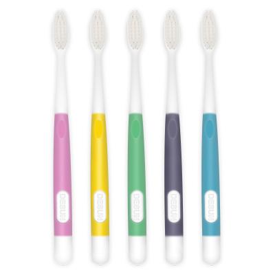 China Battery Operated Adult Oral Cleaning Charcoal Bamboo Toothbrush Household Charcoal Soft Bristle White Hair Toothbrush Care Hair for sale