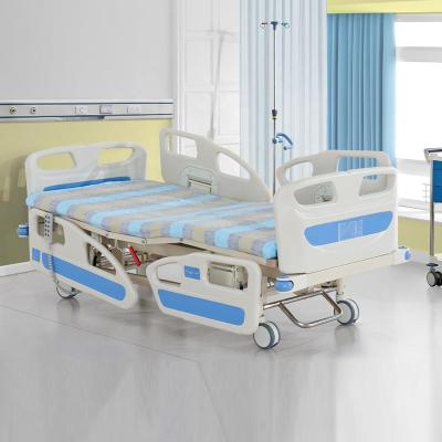 China Crank Backrest Luxury Multifunctional Homecare Bed Manual Operated Patient Supplier with Adjustable Electric Mattress/9 Function ICU Hydraulic Hospital Beds for sale