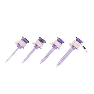 China PP Polypropylene Guaranteed Quality Dispos Disposable Bladeless Laparoscopic Trocar 8mm Bladeless Surgery for sale