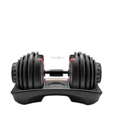 China Commercial Use Homegym Weightlifting Gym Equipment Fitness&Body Building Adjustable Dumbbells Set 90LB for sale