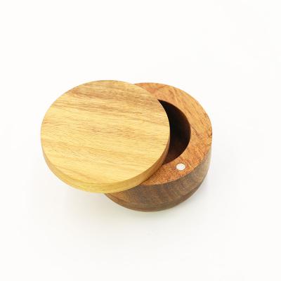 China Viable Creative Wooden Coffee Cup Covered Mini Cute Coffee Cups Used For Salt Shaker for sale