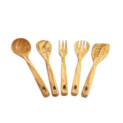 China Viable new design pictures and names colorful wooden olives cheap kitchen utensils for sale for sale