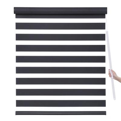 China New Fashion Modern Professional Indoor Chain Manual Blinds Digital Motor Manufacturer Zebra Blinds for sale