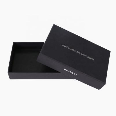 China ZH-LT022 Recyclable Custom Tray Box Wireless Heanphone Earphone Headset Lid And Box for sale