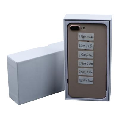 China Handmade high quality custom logo aluminum tray cell phone plastic box packaging for sale