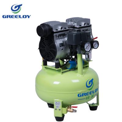 China Silent High Flow Oil Free Air Compressor Without Oil/AC Power Air Compressor for sale