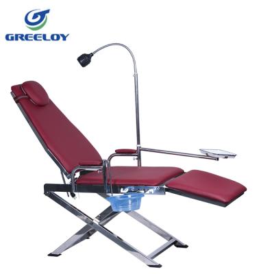 China greeloy high quality portable dental chair / dental chair regional dental spare parts for sale