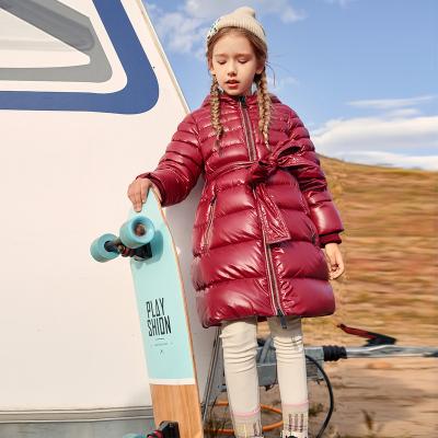 China High Quality Anti-wrinkle Kids Clothing Girls Down Jacket Winter Bubble Coats Stripper Quilted for sale