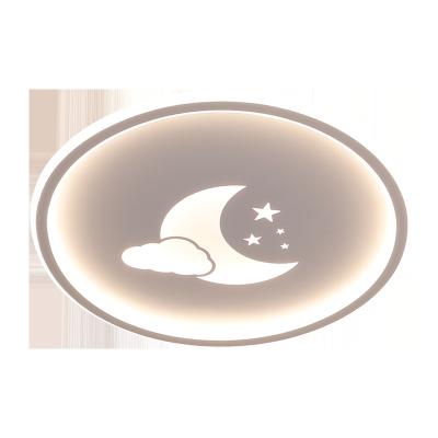 China Newest design surface mounted led ceiling light star and moon lights led lighting for kids for sale