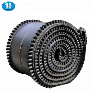 China High Quality Fire Resistant Flexible Sidewall Rubber Mining Conveyor Belt For Coal Mining Transport for sale