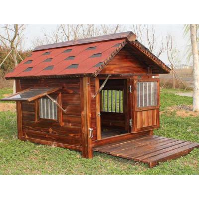 China Customized Sustainable Modern Outdoor Wooden Pet House for sale