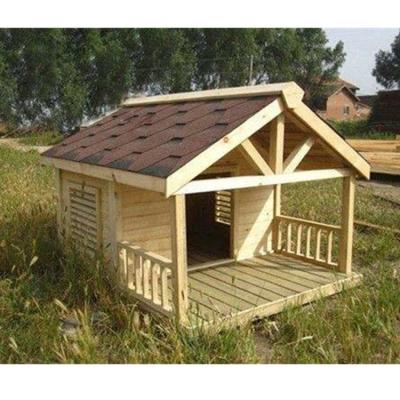 China Sustainable Popular Customized Modern Solid Wood Dog House Kennel for sale