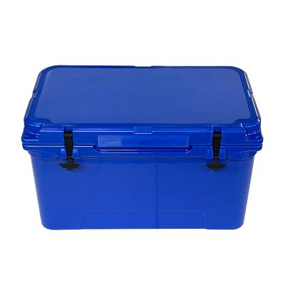 China Waterproof Classic Ice Cooler Box 65L 70L Rotomolded Ice Cooler Box For Fishing Pinique for sale