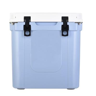 China Waterproof Fishing Ice Cooler Box 33qt Party Cooler With Wheels And Handle for sale