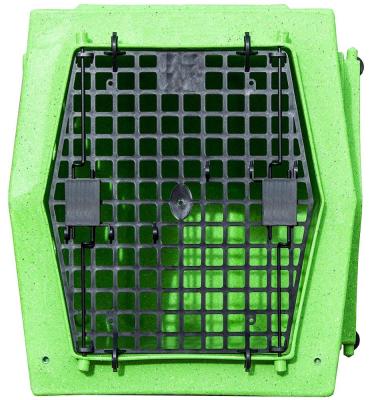 China Sustainable Hard Rotomolded Double Wall Plastic Kennel Pet Kennels for sale