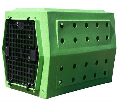 China Sustainable Double Wall Roto Molded Dog Crates for sale