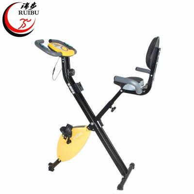 China 120kgs Professional Weight Loss Exercise Bike Magnetic Belt Drive Indoor Stationary Retrainer Bike X for sale