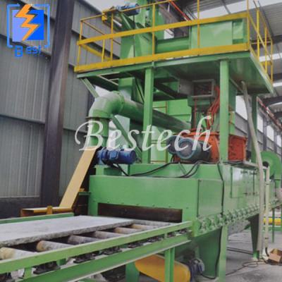 China Factory Hot Sale Flamed Granite Paver Shot Blasting Machine for sale