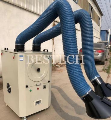 China High Efficiency Pulse Jet Cleaning Welding Dust Extractor Portable Fume Collector for sale