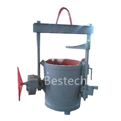 China Electric And Manual Bottom Ladle Pouring Pouring Teapot Plant Type Ladle for sale