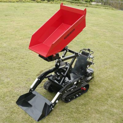 China Mini dumper crawler farm garden house gasoline for sale