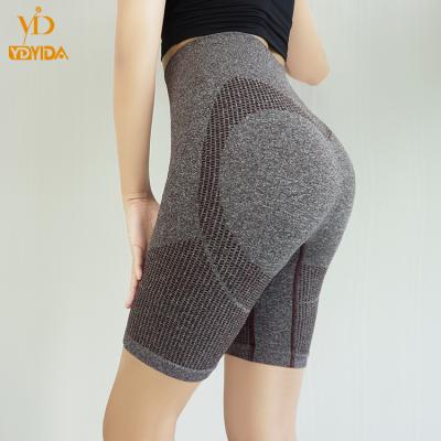 China Simple Design Breathable Gym Short Leggings For Women Thailand Seamless Yoga Pants Custom Made Yoga Pants for sale