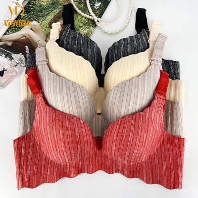 China China Manufacturers Sexy QUICK DRY Sexy Girl Wear Push Up Bra Best Push Up Seamless Bra Skin Back Fat Seamless Bra for sale